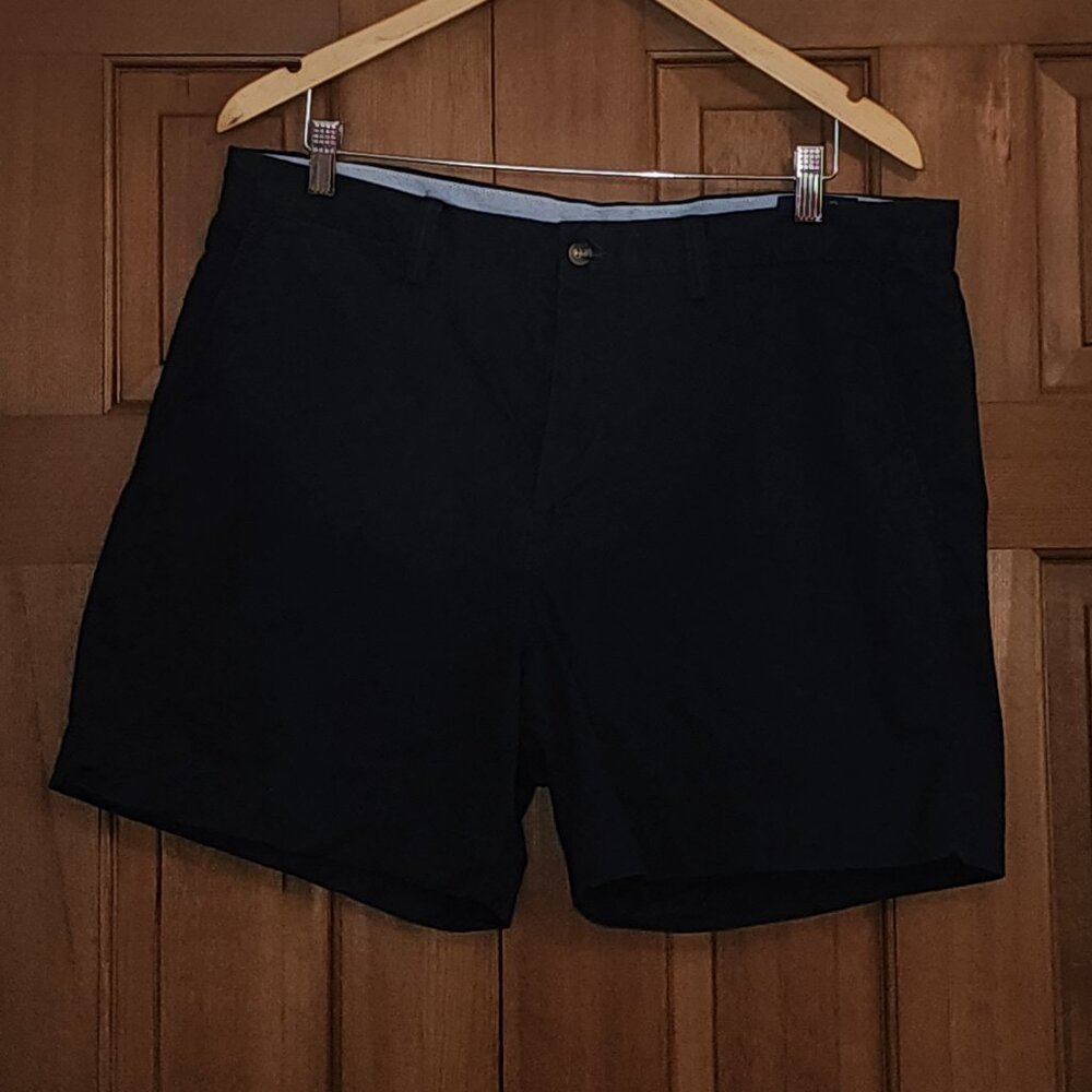 POLO Ralph Lauren 6" Navy Blue Classic Cotton Twill Short Sz 35